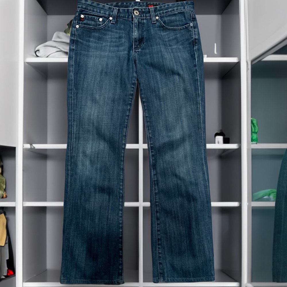 AG Adriano Goldschmied Women's Size 29R Denim Flare Bootcut Jeans - Picture 2 of 8